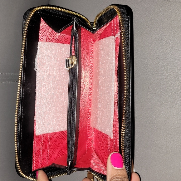 ❤️NWT Love Moschino Woven Wallet with Studs❤️ - Picture 8 of 10